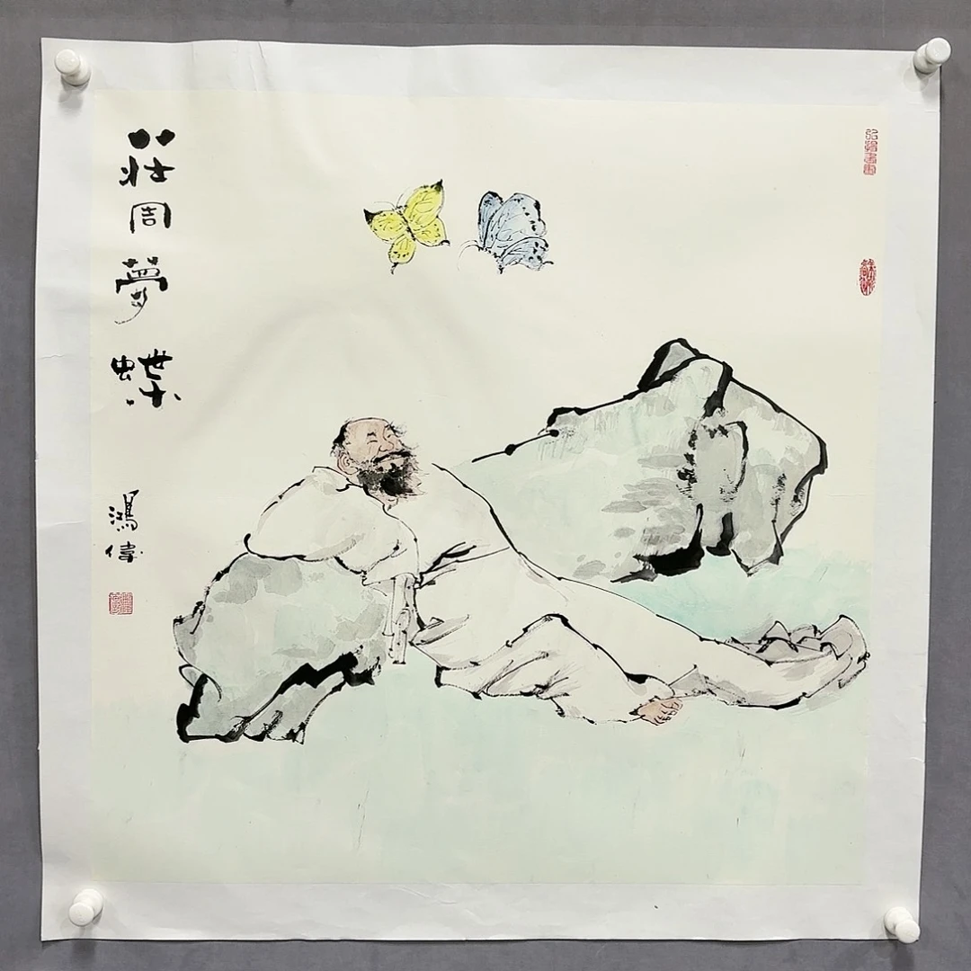 国画国画纯手绘作品请放心去藏