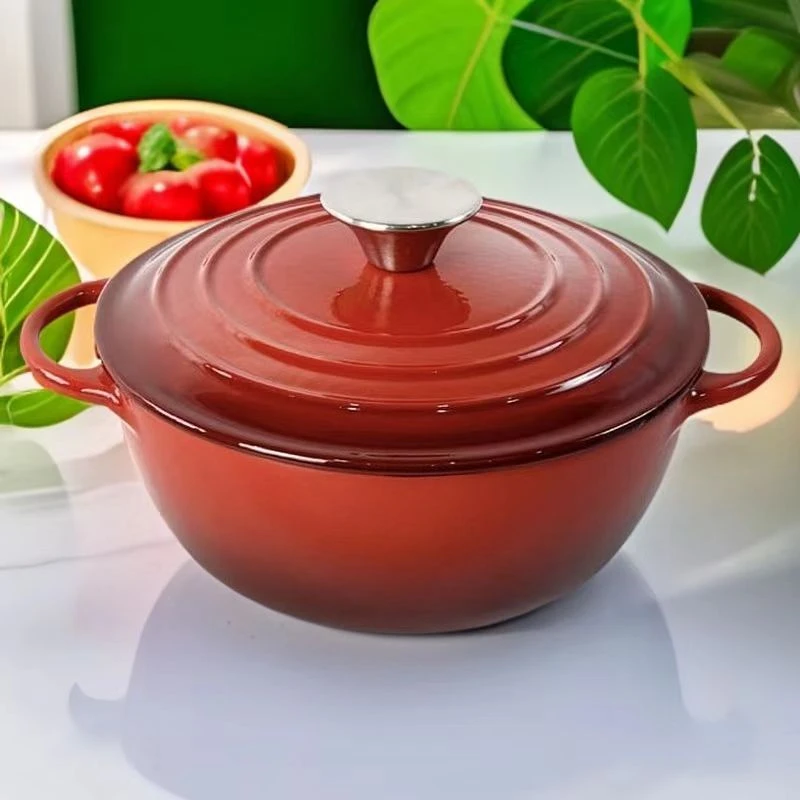 锦诚铸铁珐琅锅微瑕疵瑕疵24cm妈咪锅