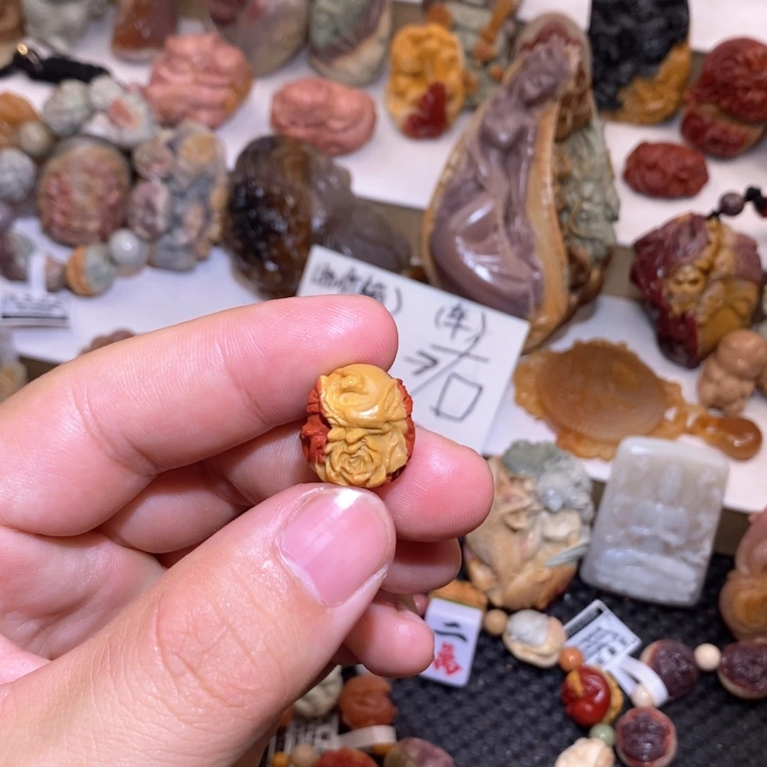 石英质玉（阿拉善玉）未镶嵌手链