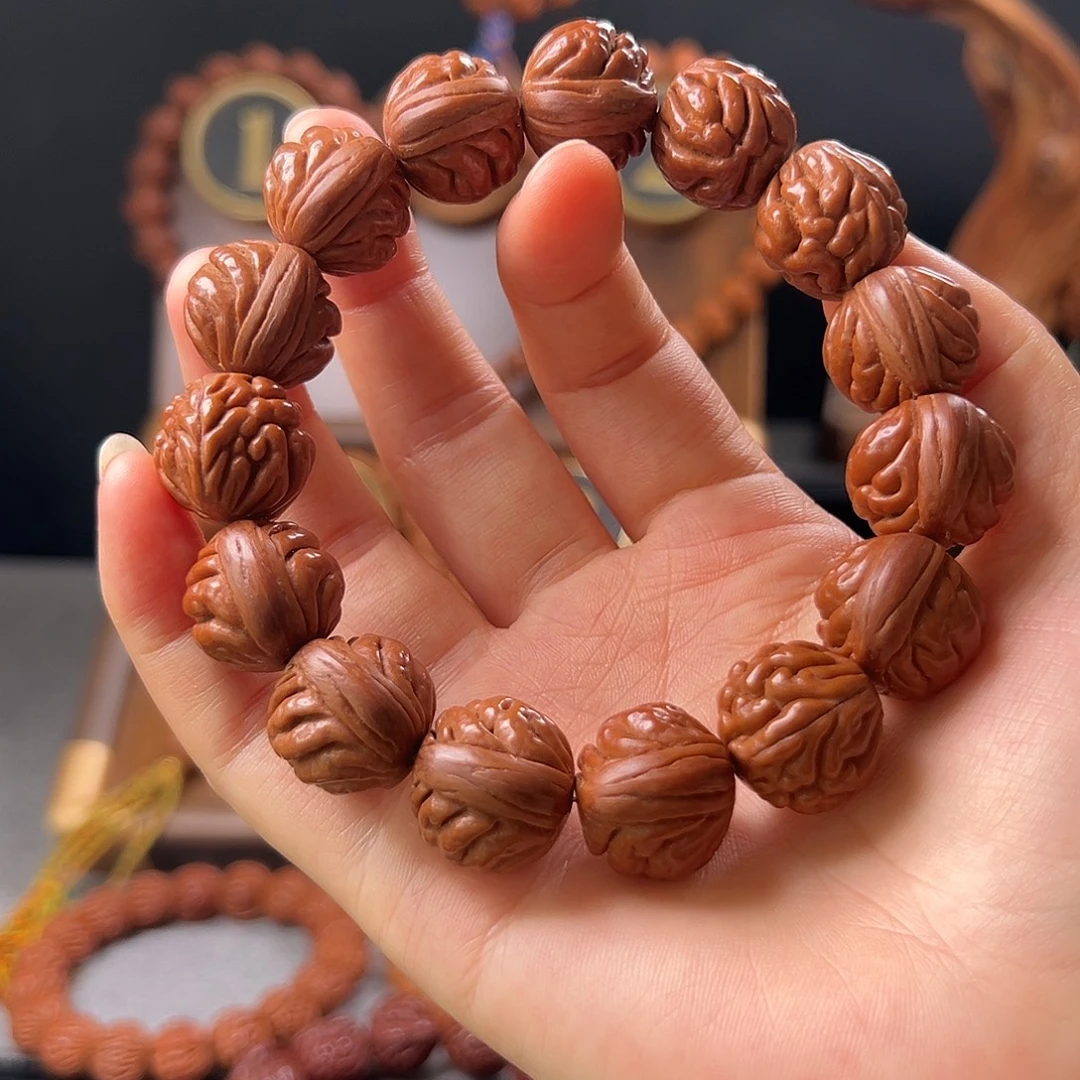 吊坠桃核18野生豹子头