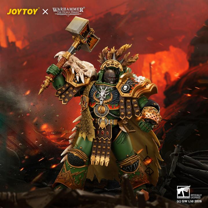 JOYTOY/暗源战锤 火蜥蜴 伏尔甘 原体 配备黎明使者成
