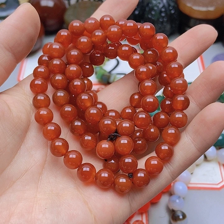 【闪购商品】玛瑙/玉髓未镶嵌珠宝半成品L****a
