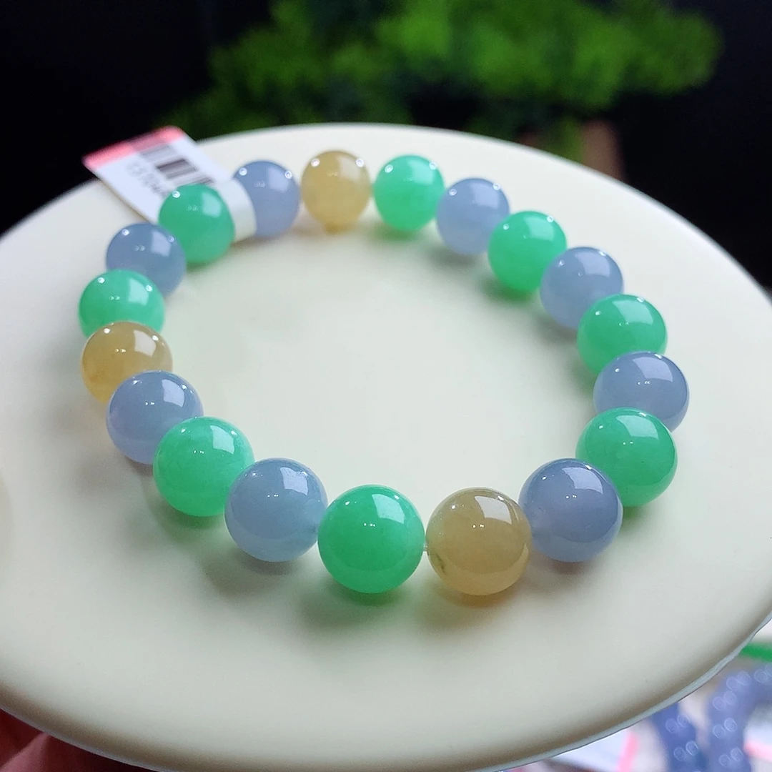 未镶嵌手串翡翠卡10mm