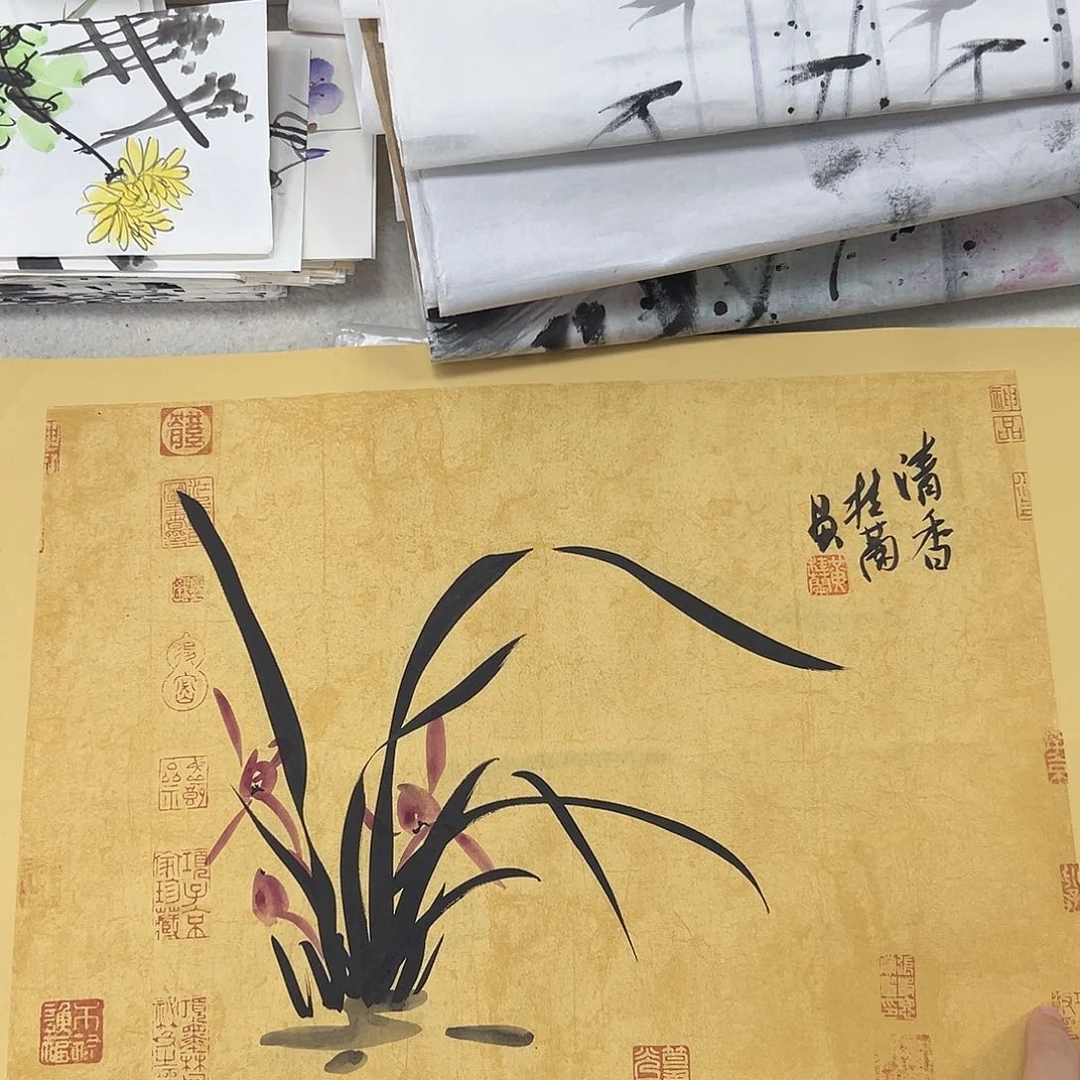 国画纯手绘字画国画作品欣赏