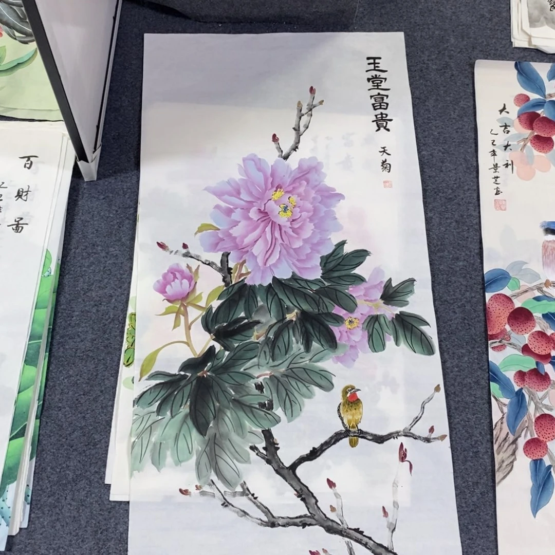 国画100✖️50精品画画画画画