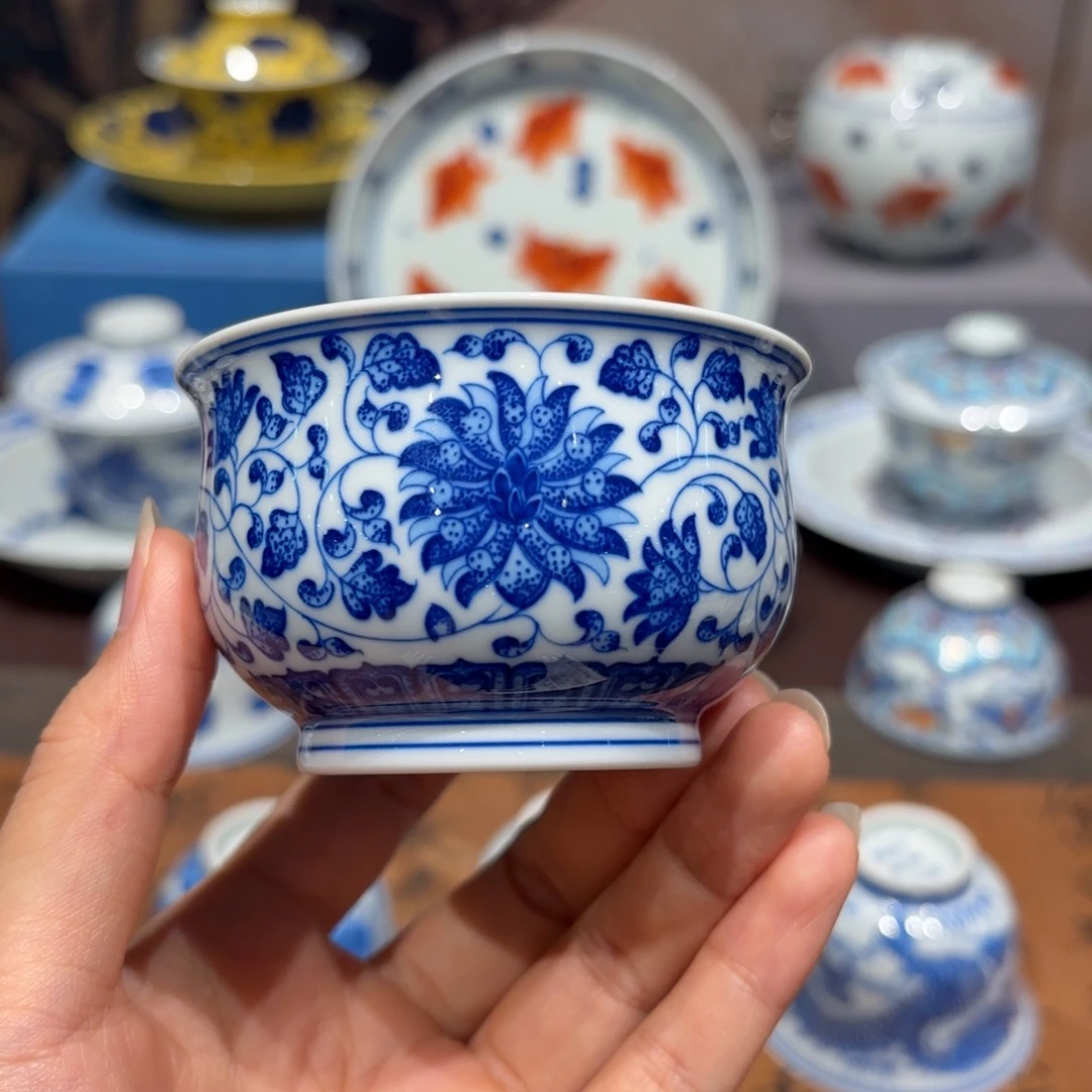 珍***宝手工手绘陶瓷茶具