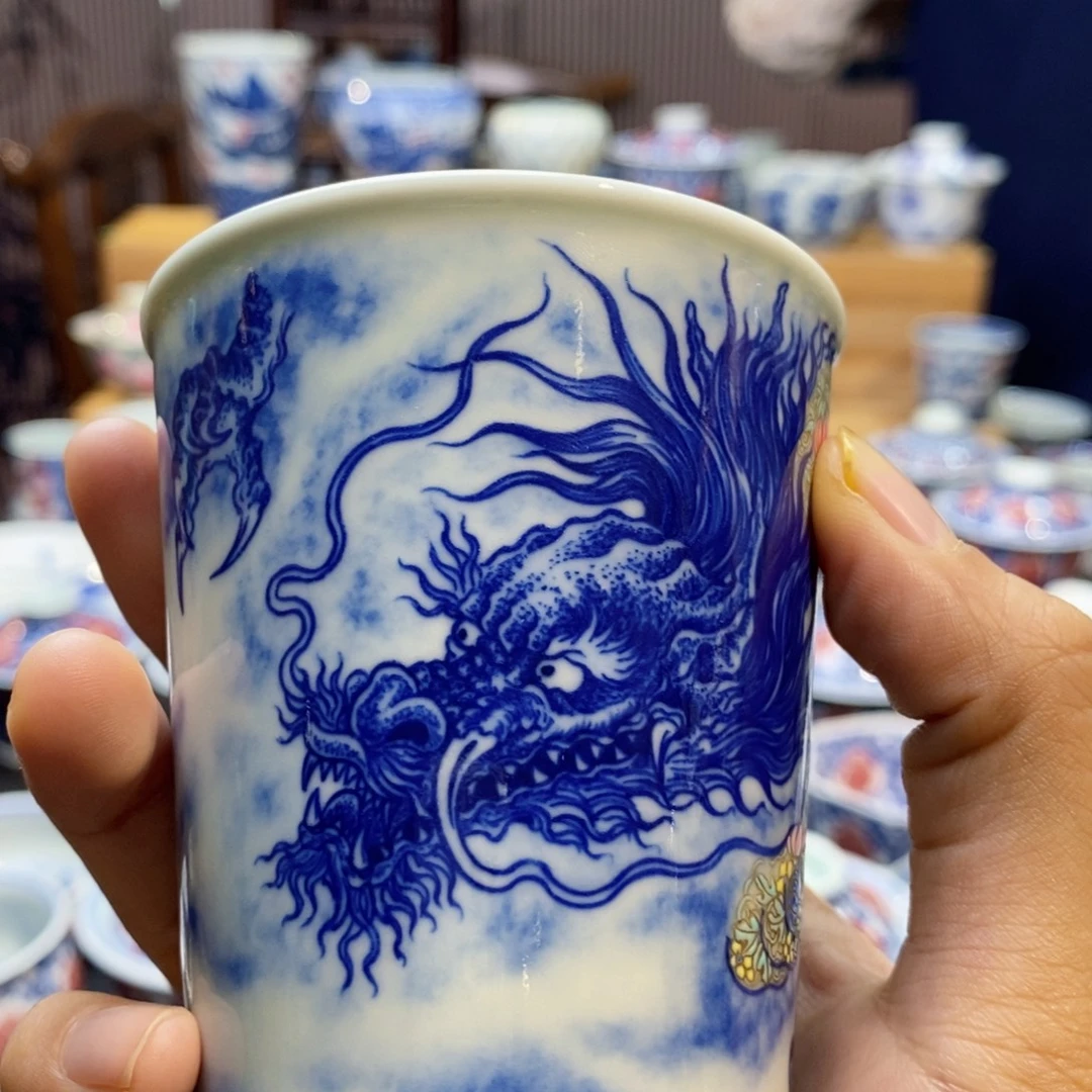 兴***）微瑕冰桶杯手绘手绘