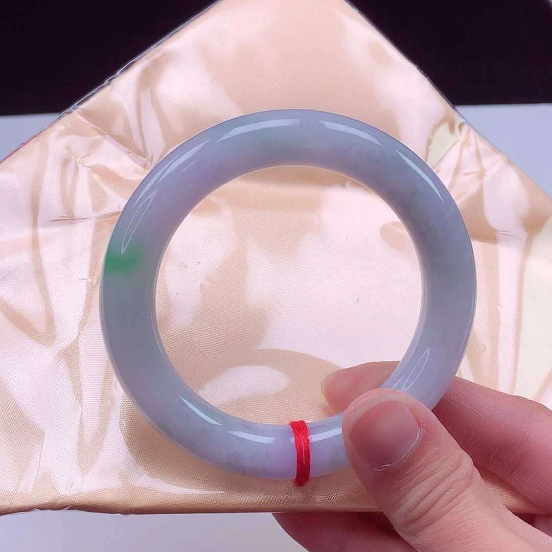 翡翠手镯未镶嵌55圆条