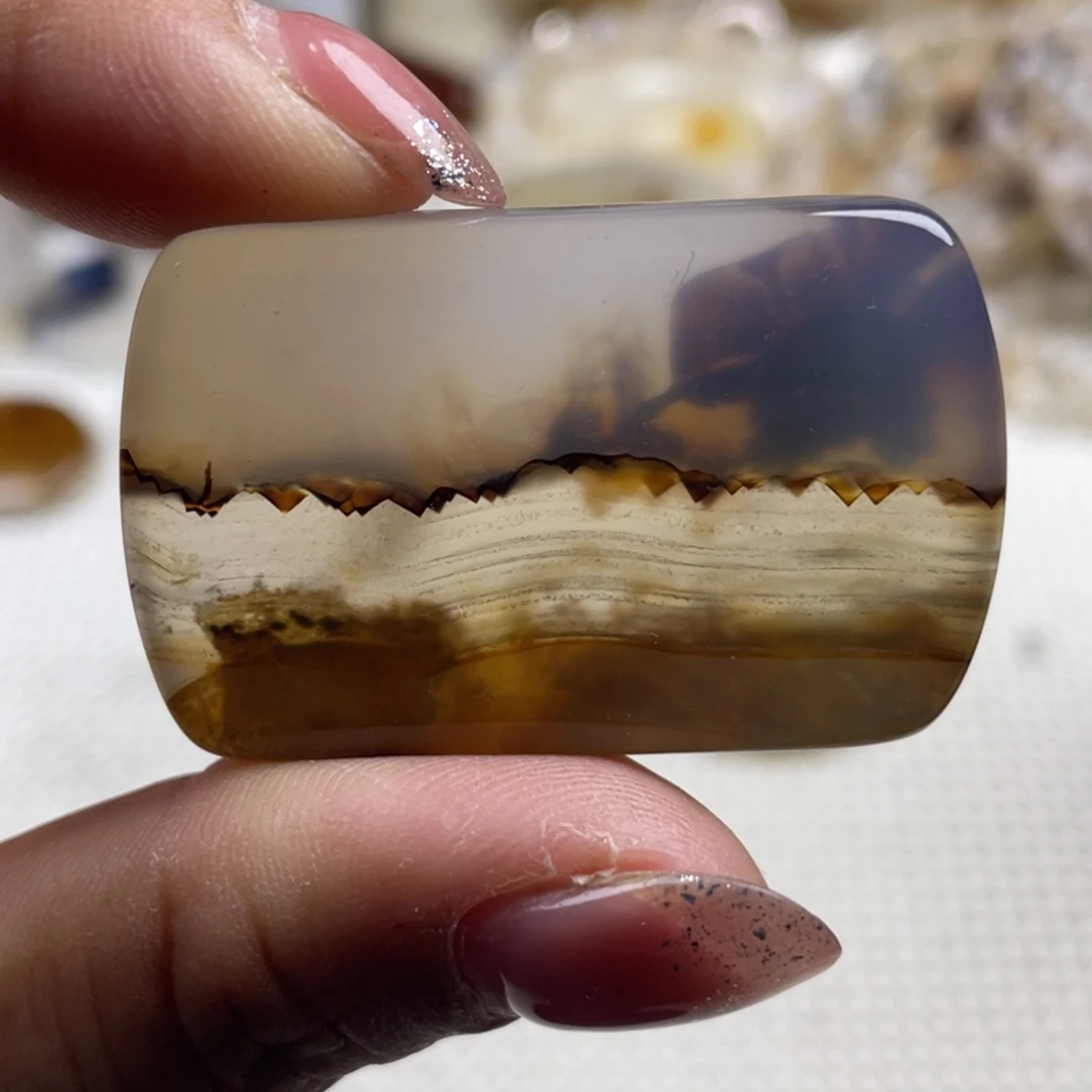 玛瑙/玉髓未镶嵌颈饰