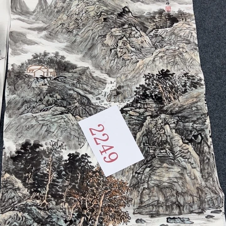 横款山水之间有情怀和情感