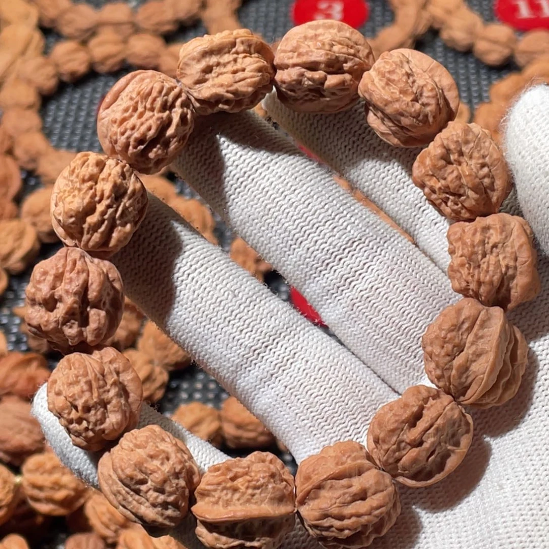 手串文玩核桃嵩山蛤蟆头原皮疙瘩纹