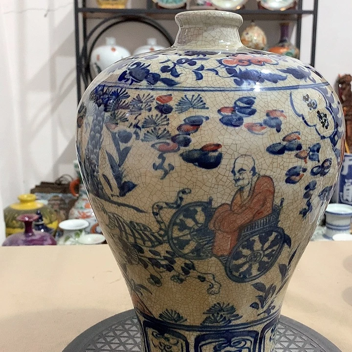 陶摆件博古架陶瓷摆件