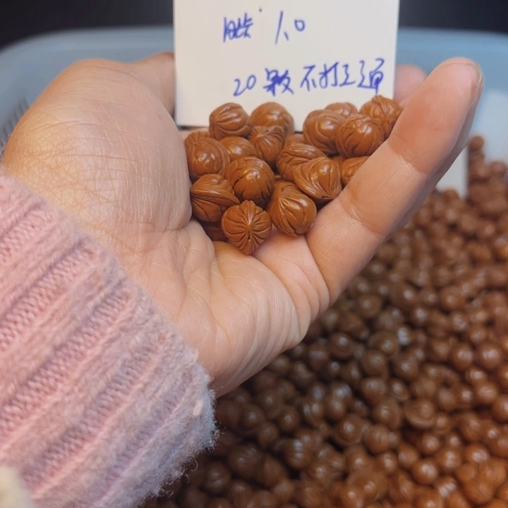 桃核吊坠小龙纹桃核