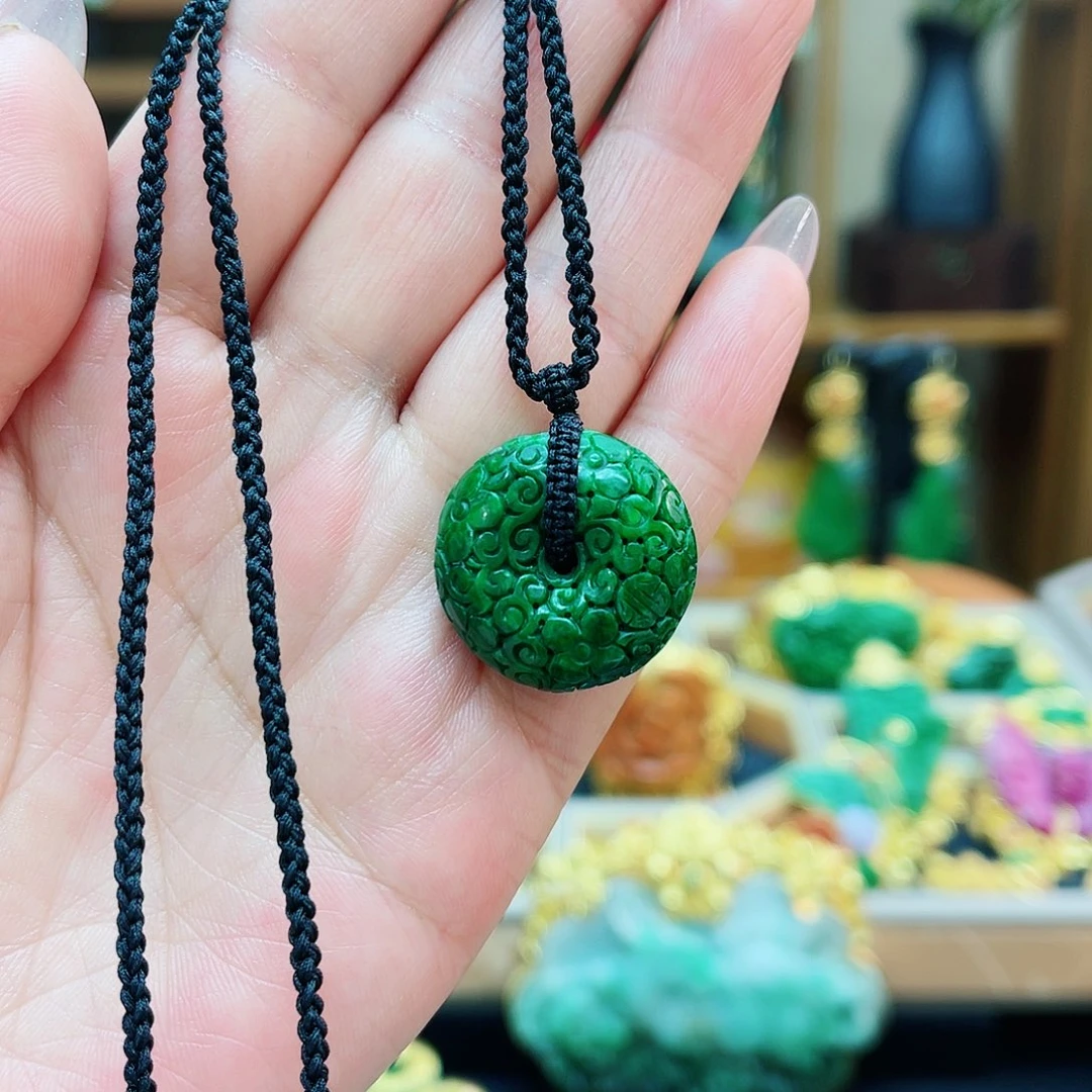 颈饰未镶嵌翡翠48小时鉴赏期