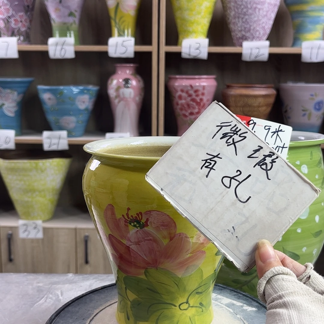 景德镇陶瓷花盆花盆