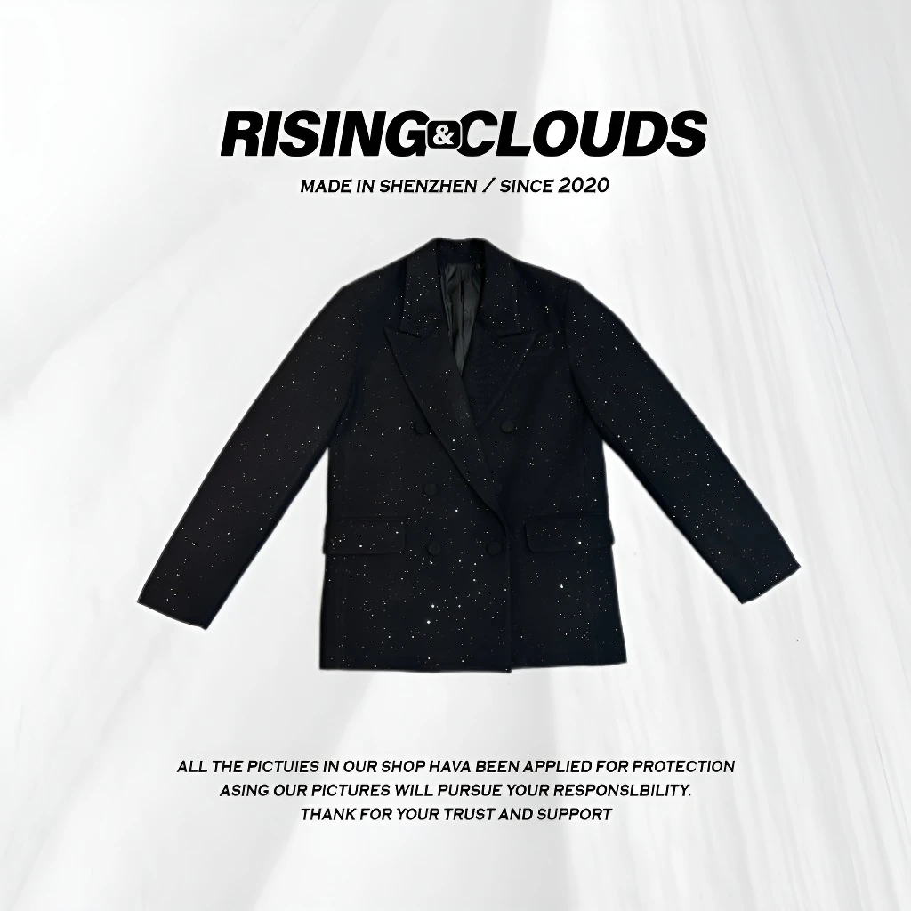 RISING&CLOUDS小云姐【云梦】显瘦百搭舒适休闲时尚西服120322