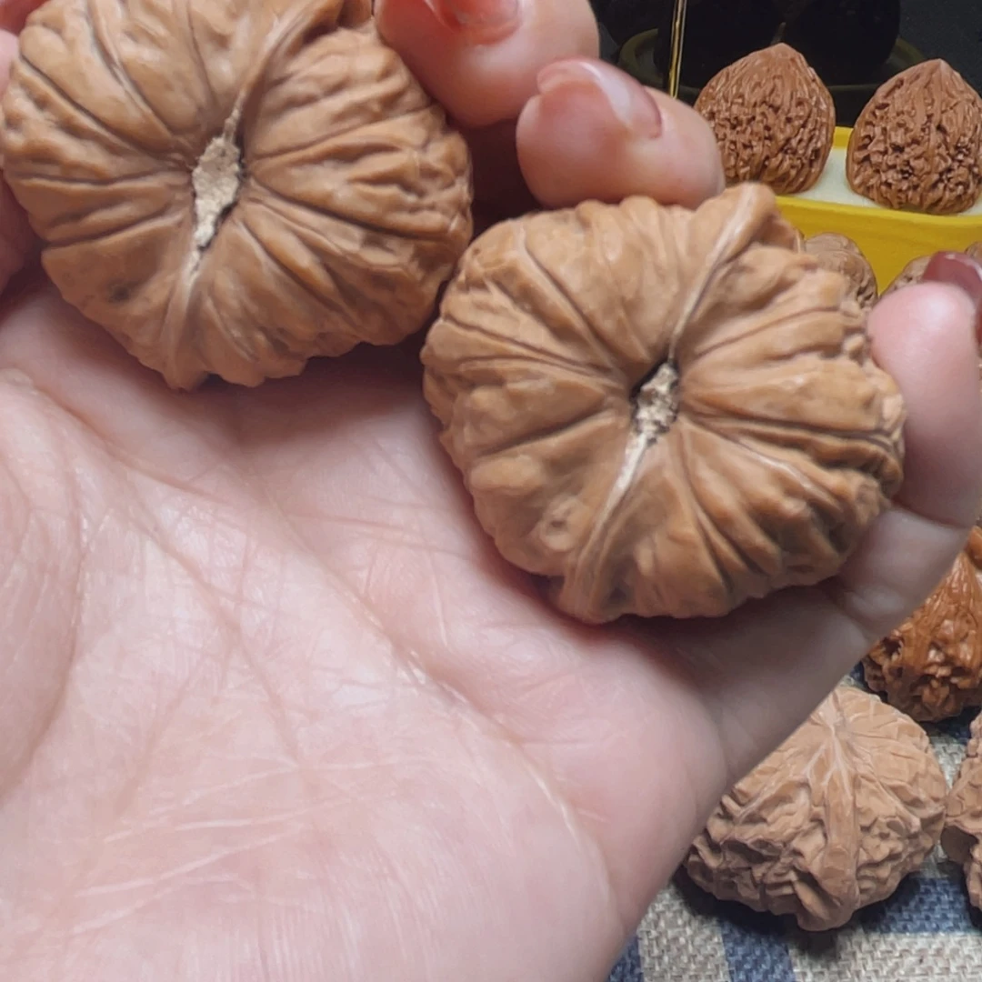 文玩核桃把件南瓜墩