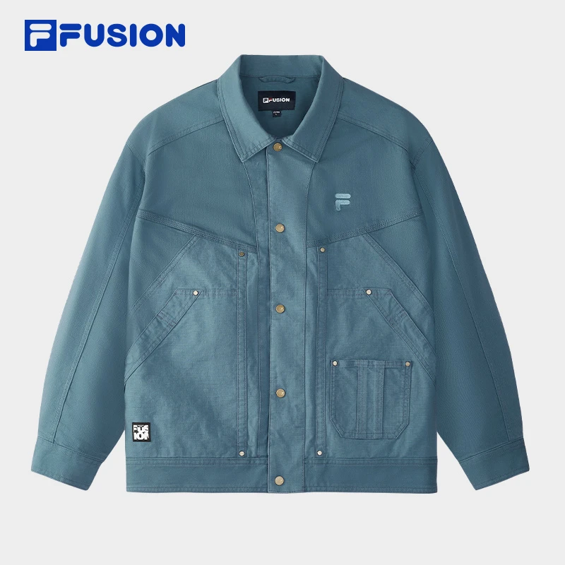 【机能潮酷夹克】FILA斐乐男士潮牌休闲运动宽松版外套T11M513701F