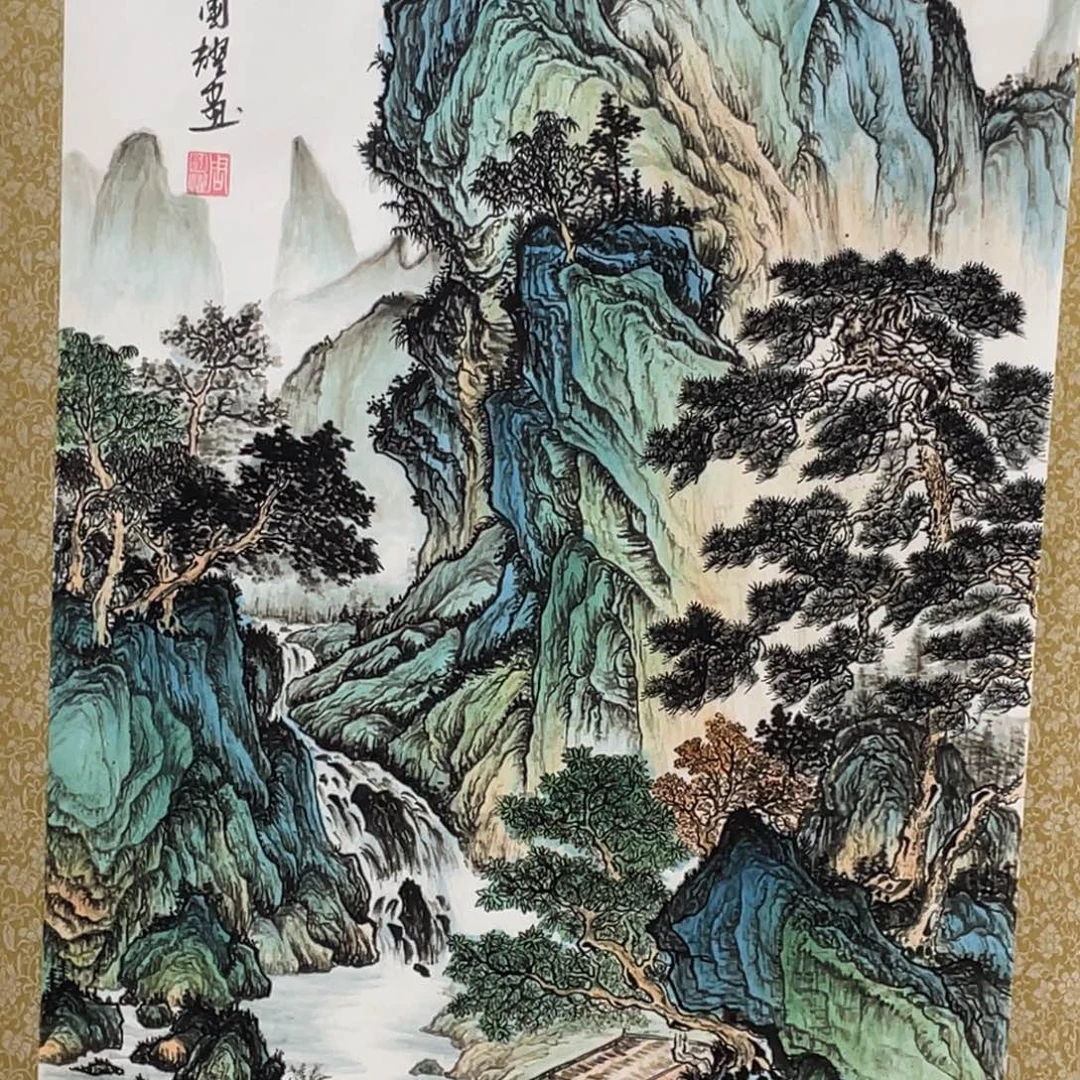 国画老师手笔手绘作品图N