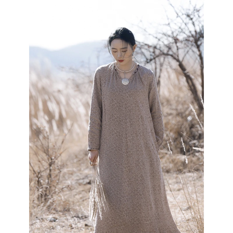 游尘衣物/柳月连衣裙