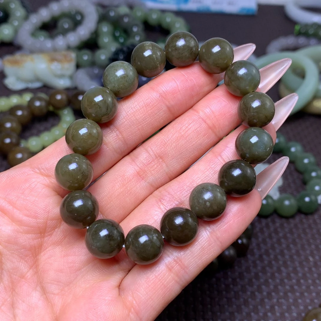 未镶嵌手串和田玉卡12