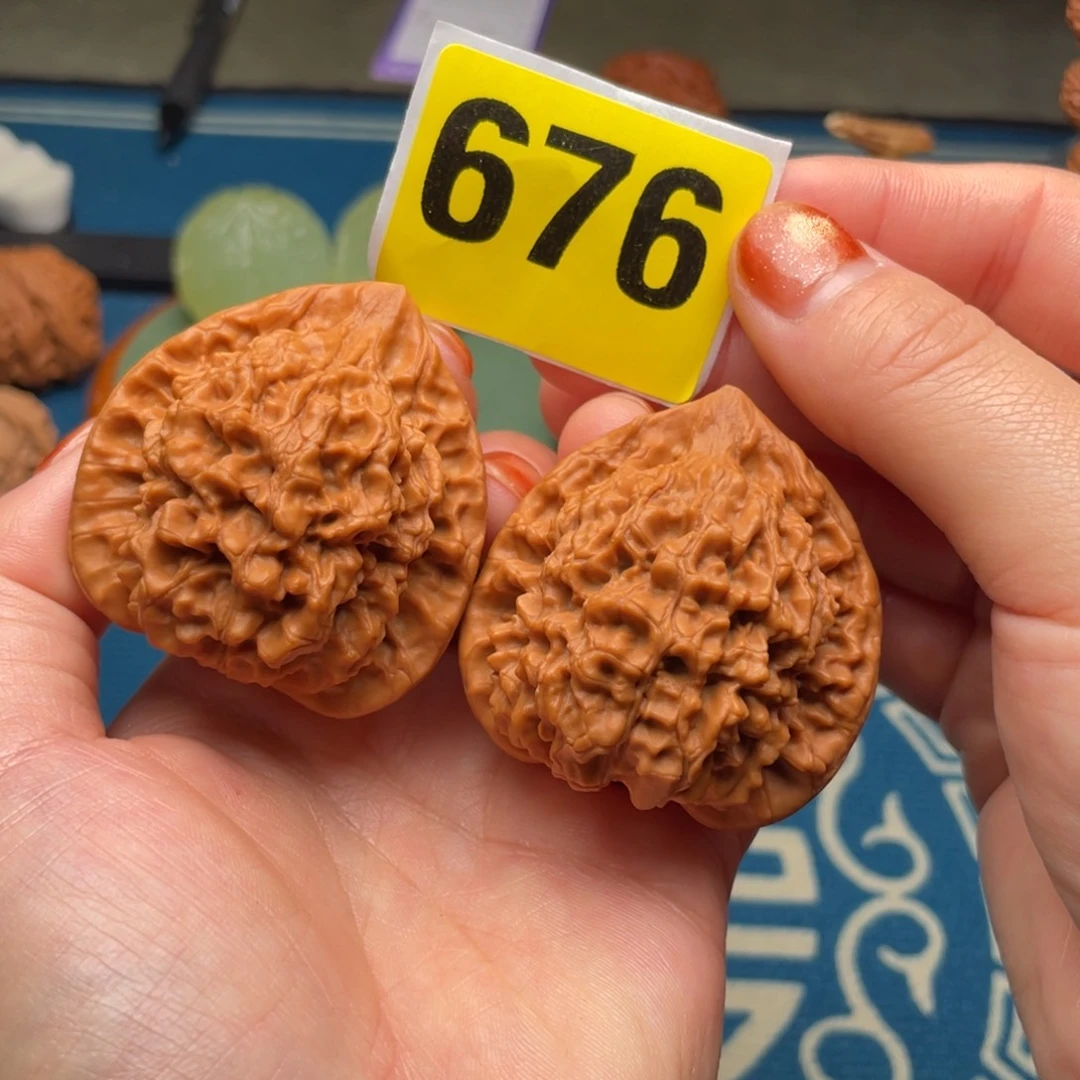 吊坠文玩核桃45官帽676号