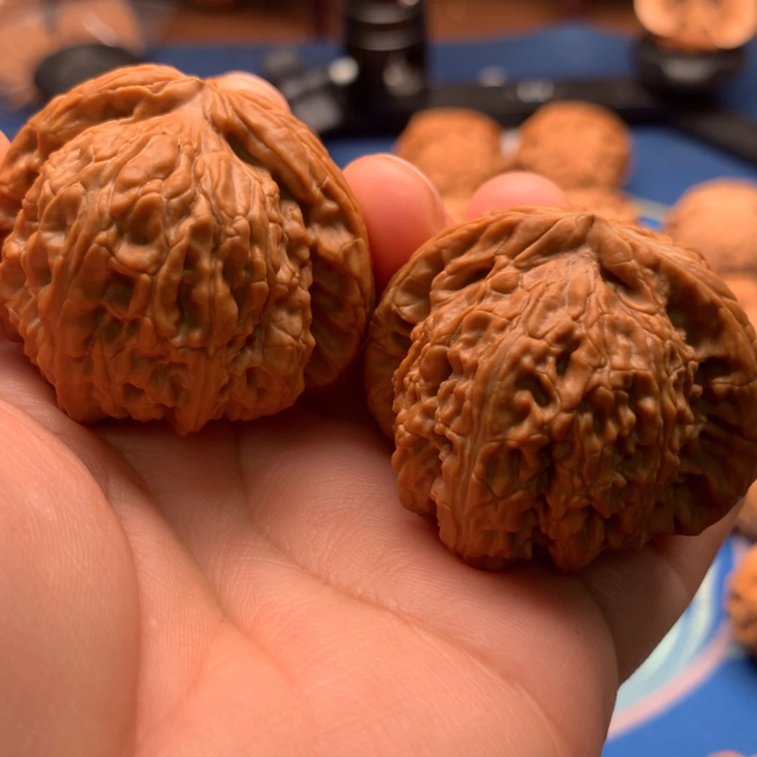 【闪购商品】文玩核桃吊坠白狮子43