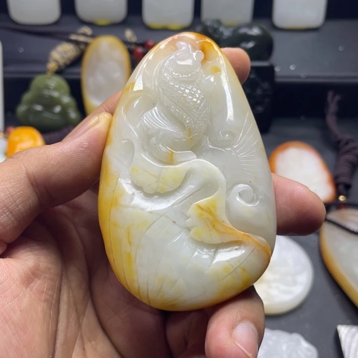 未镶嵌和田玉挂件