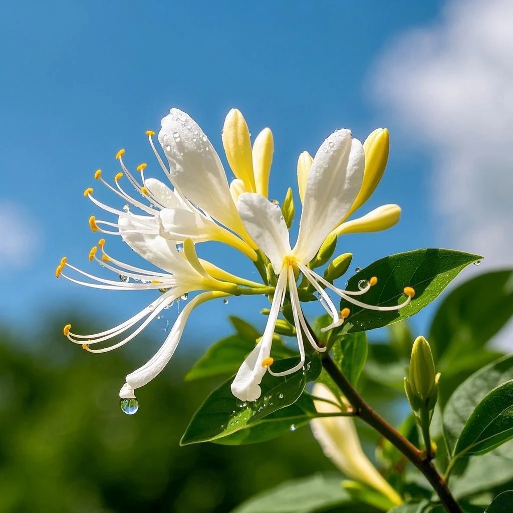 2025头茬野生金银花广西金银花茶20g-100g