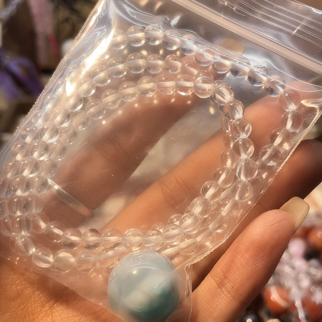 未镶嵌手串绿水晶