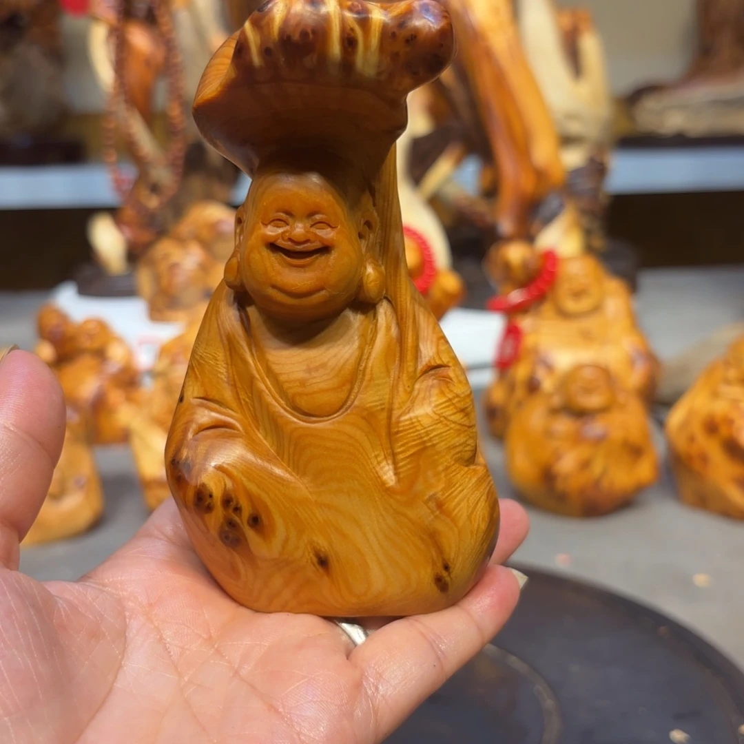 柏木太行崖柏弥勒佛瘤疤