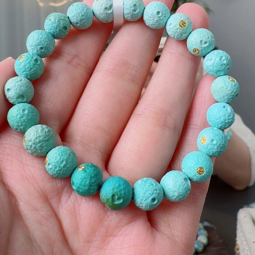 未镶嵌绿松石珠宝奇石