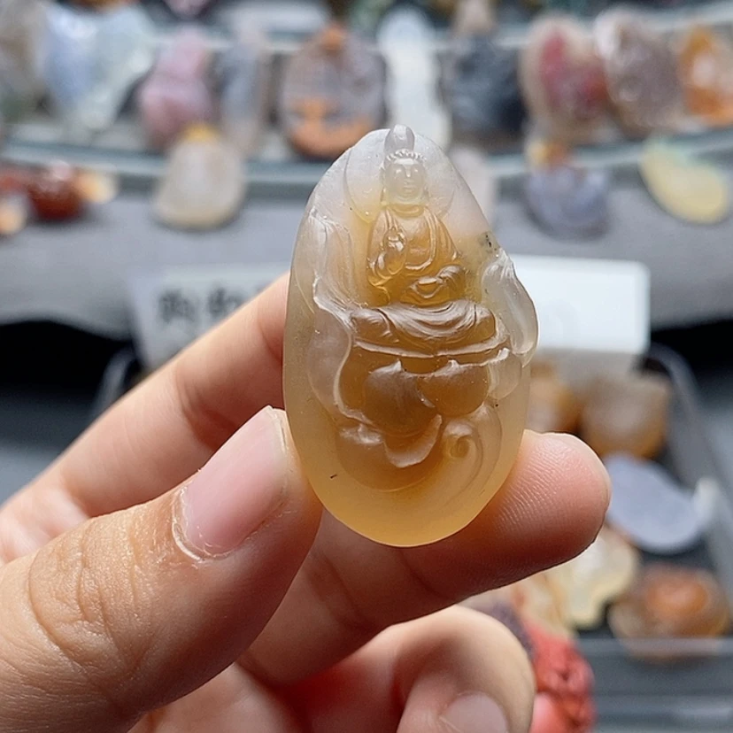 【闪购商品】未镶嵌吊坠定制玛瑙