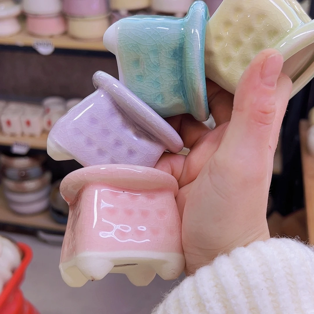 陶瓷花盆当场凑满12包邮