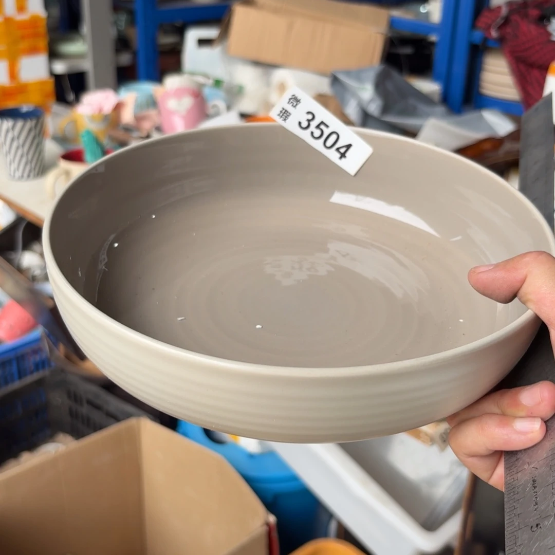 陶瓷3504 微瑕陶瓷餐具1个