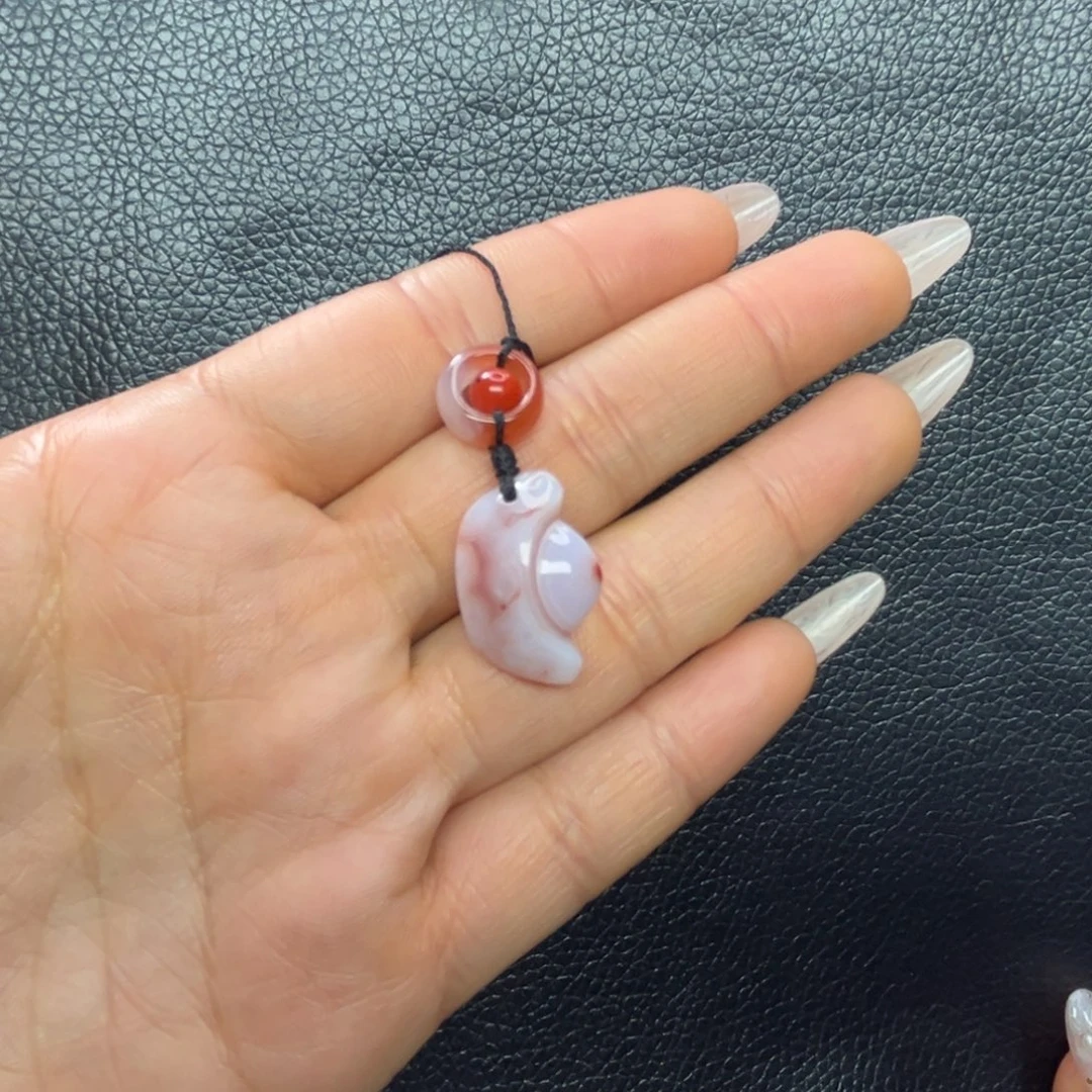 南红玛瑙未镶嵌吊坠