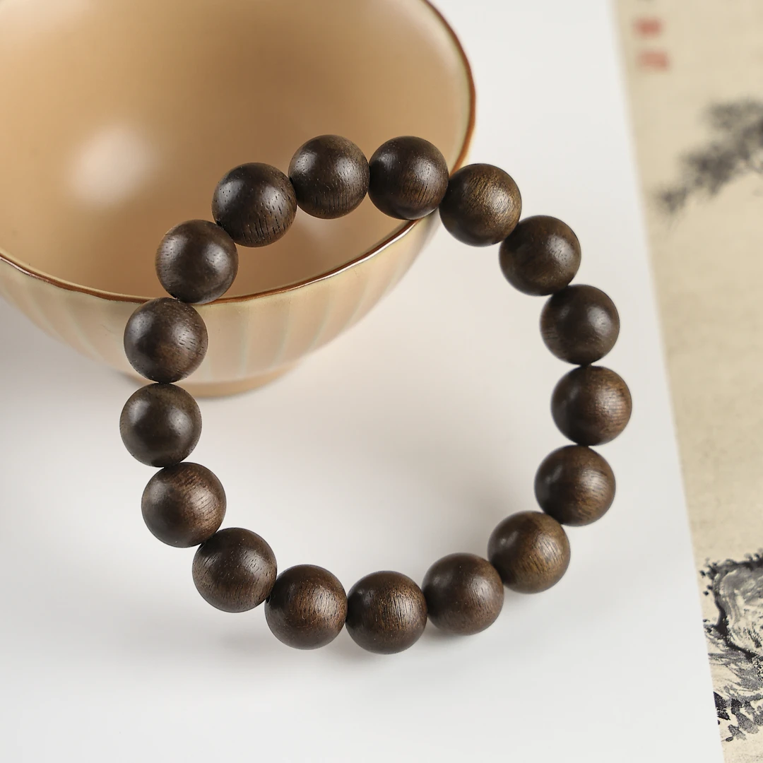 【国之瑰宝】越南富国岛沉香12MM单圈一条