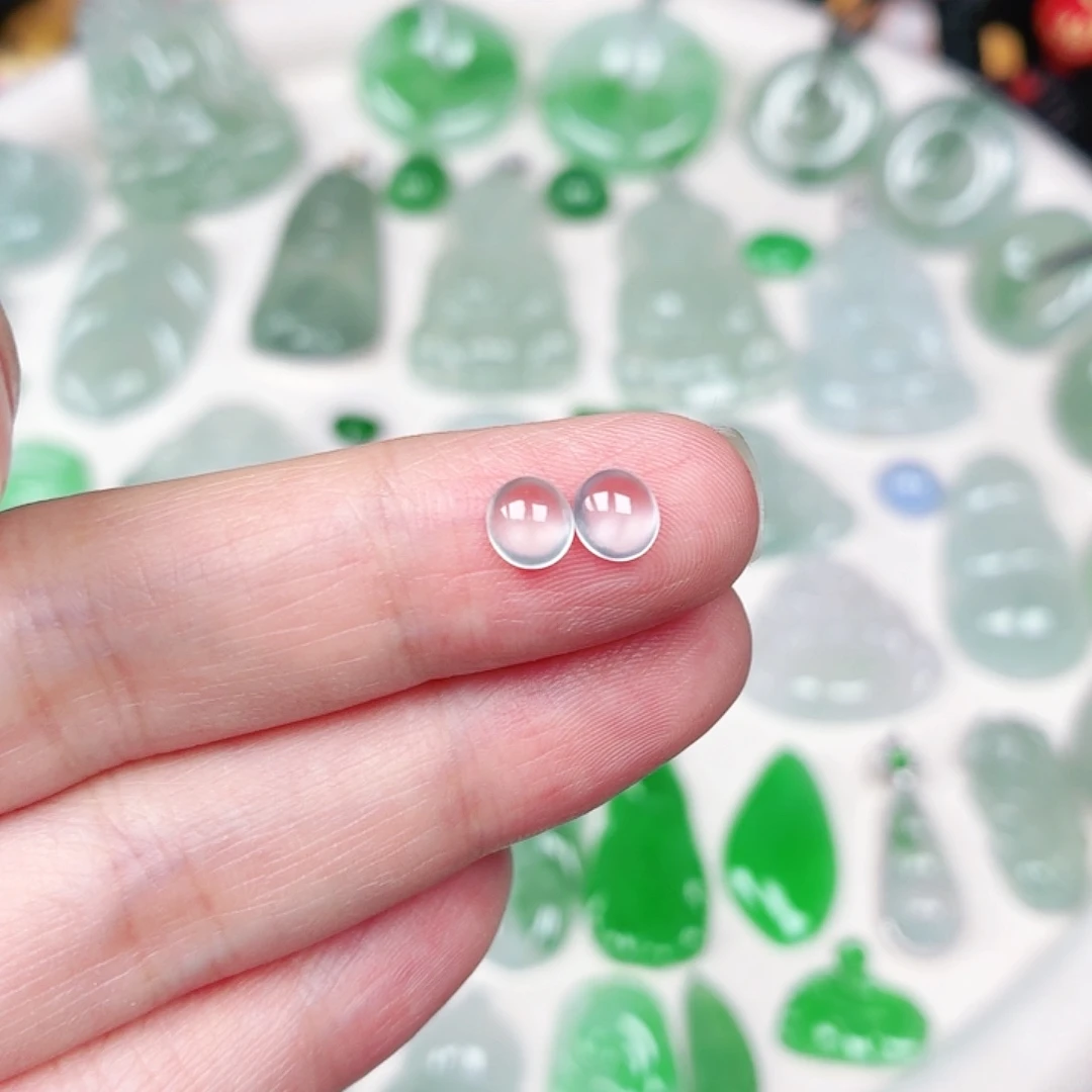 翡翠裸石缅甸天然A货翡翠