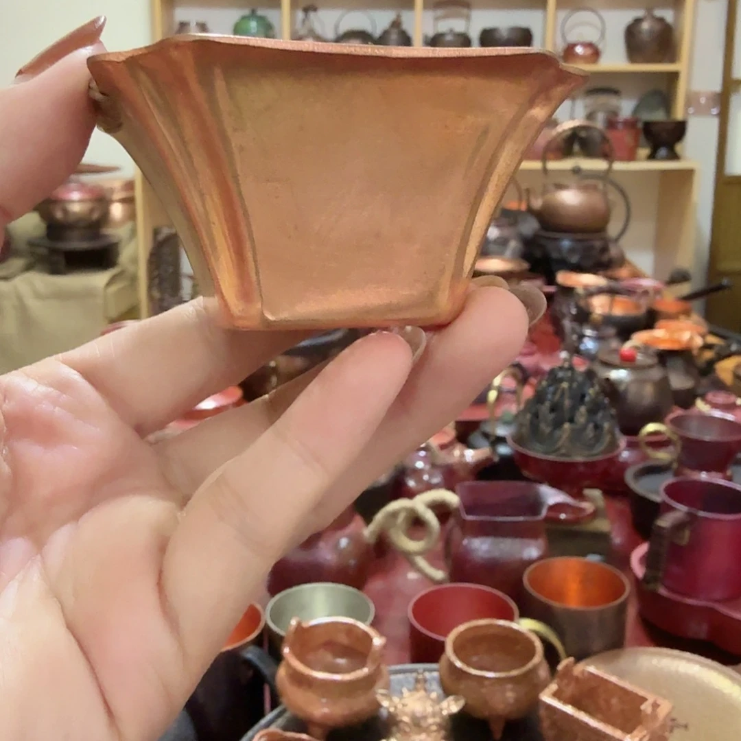 紫铜手工制作摆件