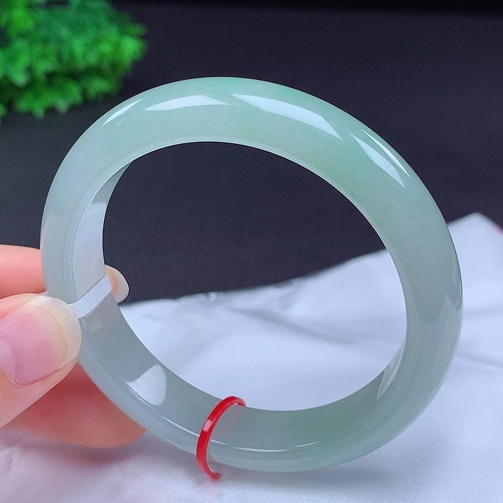 翡翠未镶嵌手镯57圈432502