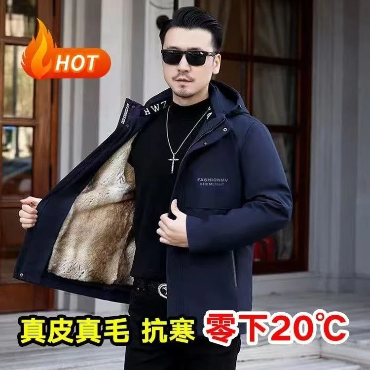 男士新款派克服冬季短款外套海宁高档休闲保暖雷锋外壳反季特价