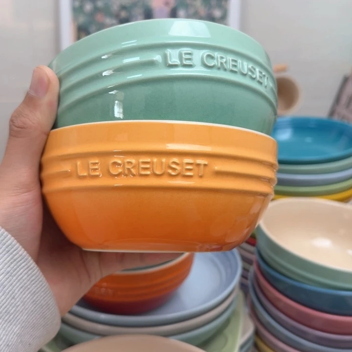 瓷片微瑕2个韩式面碗