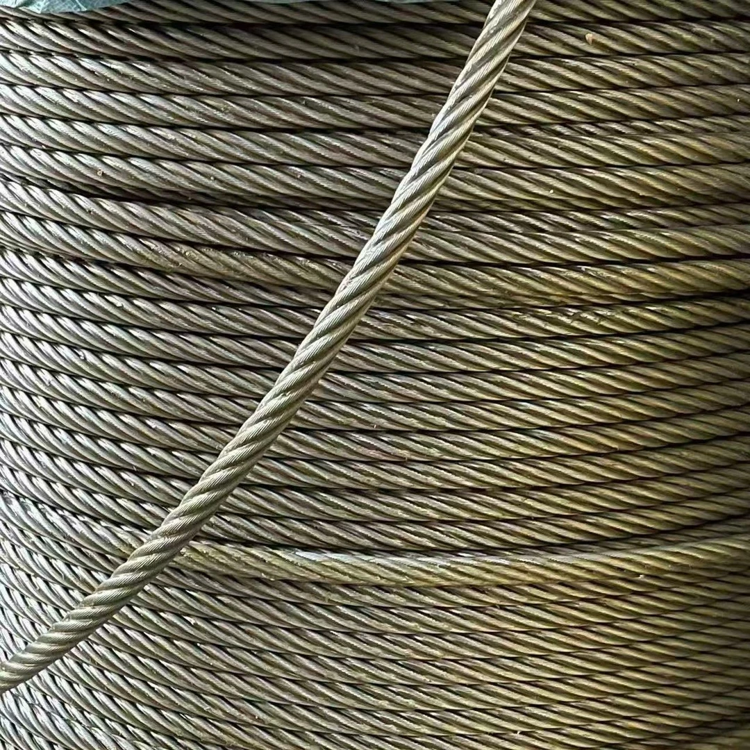 国标涂油耐磨软钢丝绳