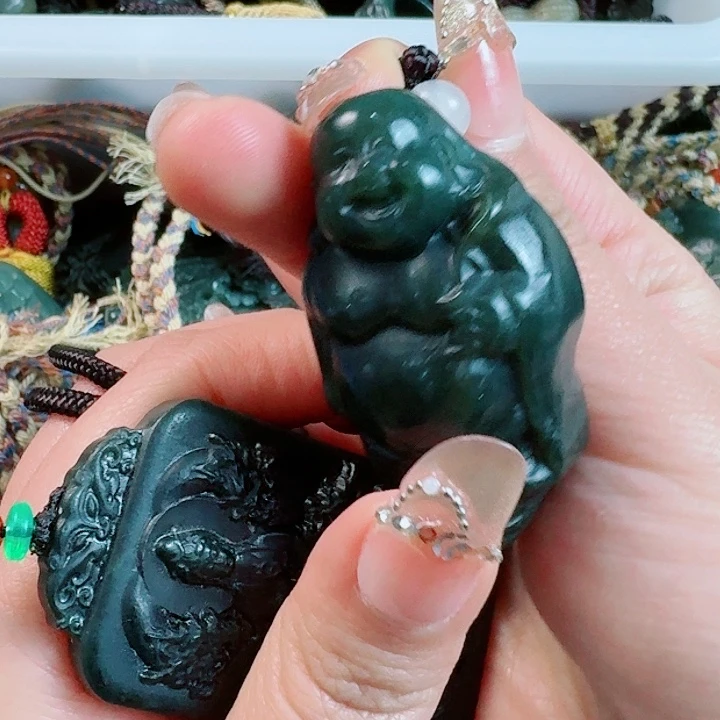 和田玉把件未镶嵌