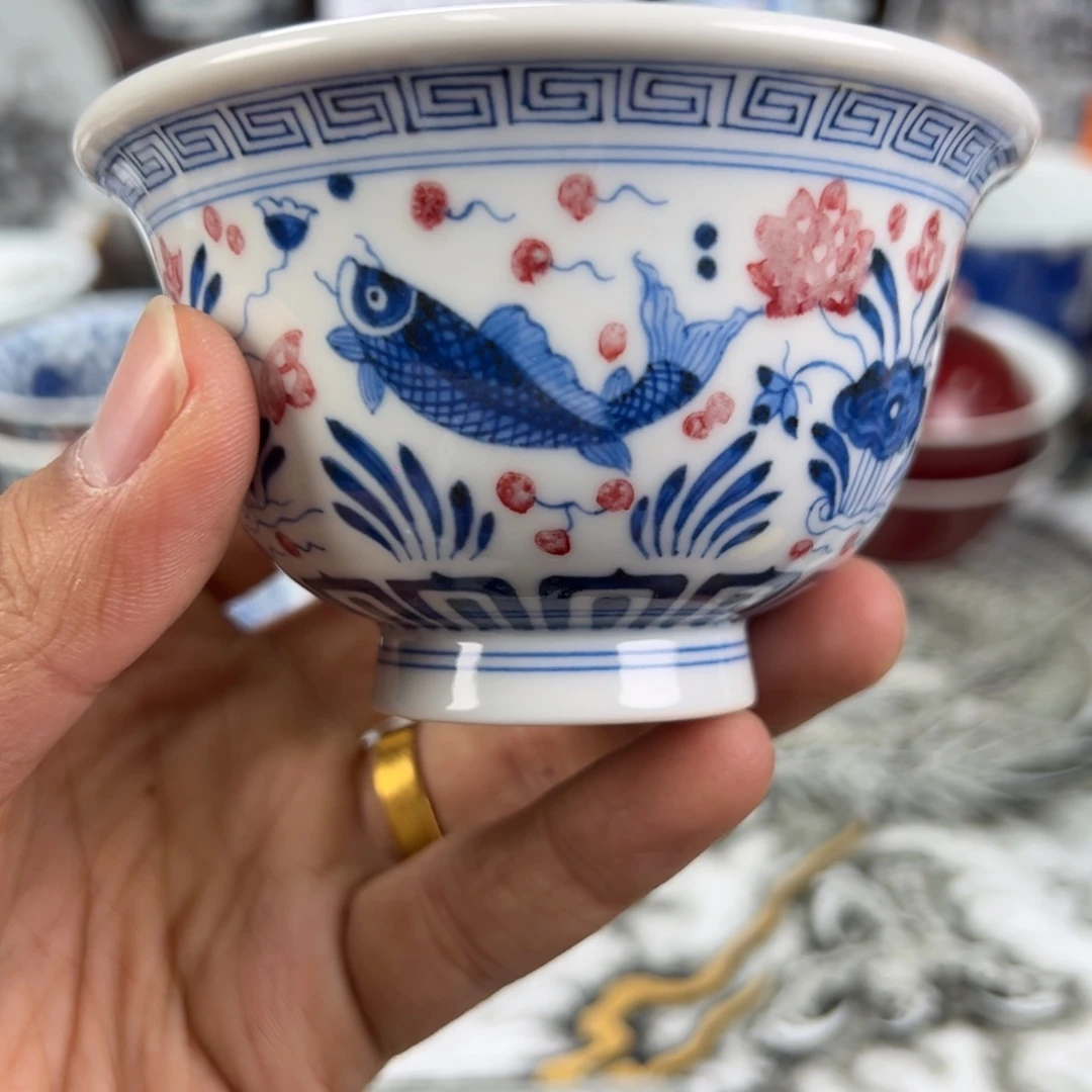 4***。景德镇手工手绘陶瓷