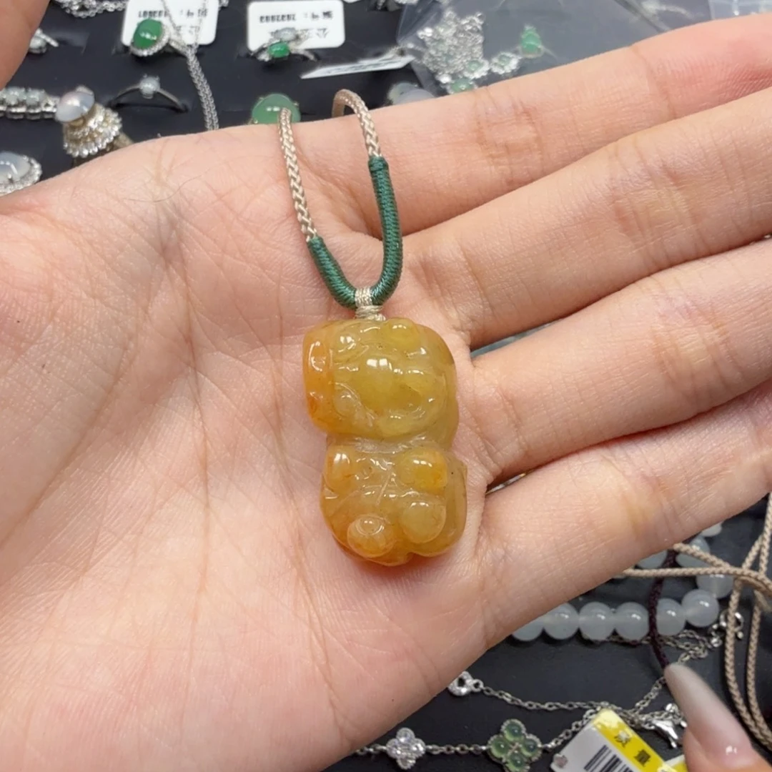 未镶嵌挂件翡翠翡翠