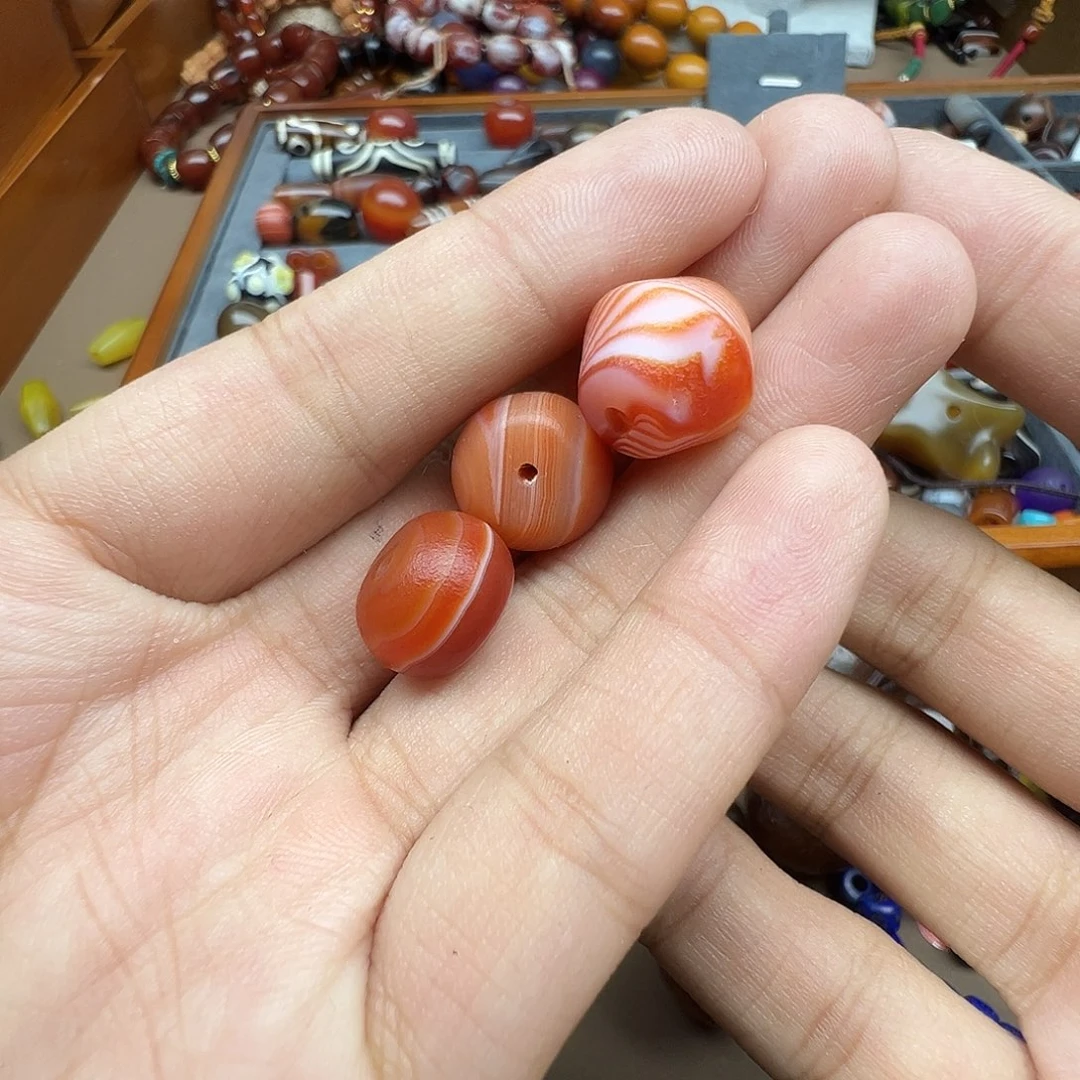 未镶嵌玛瑙/玉髓珠宝半成品