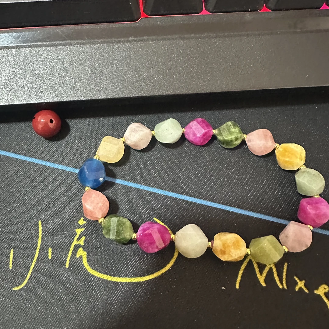 含辰砂工艺品【繁花珠宝甄选】含辰砂工艺品手链HX20031