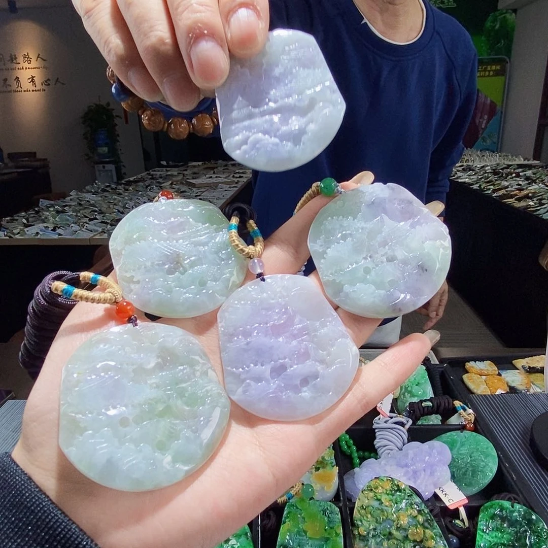 颈饰未镶嵌翡翠多样性仅发一件随机发货