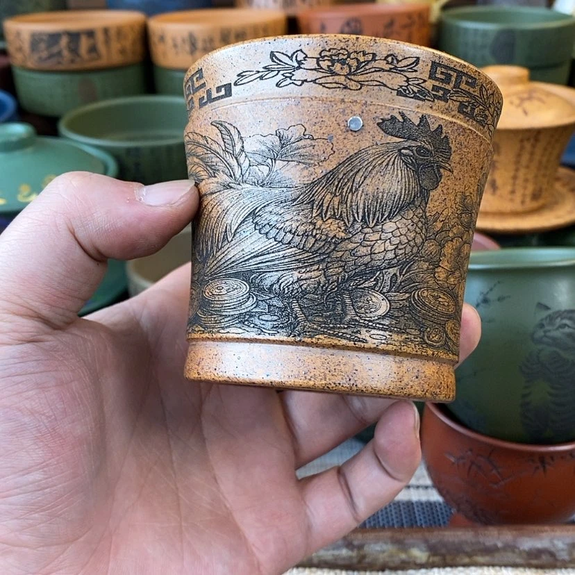 【闪购商品】紫砂杯子宜兴全手工紫砂杯